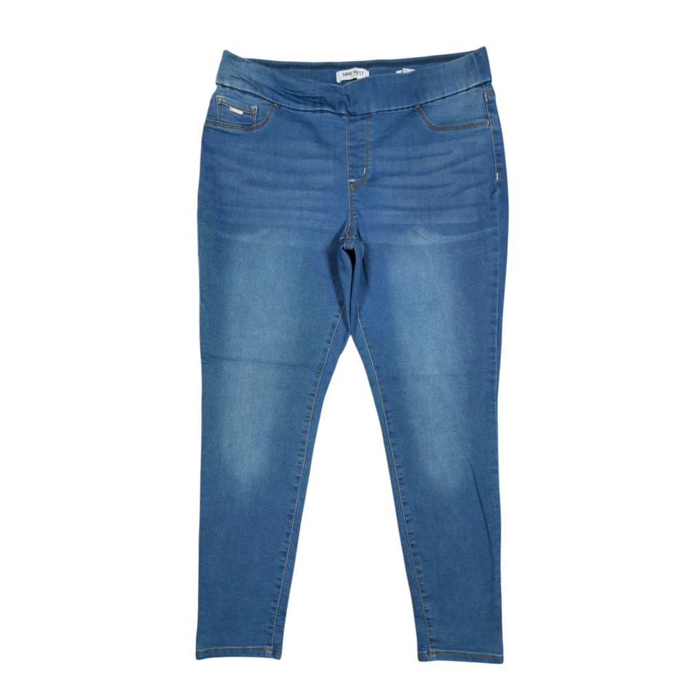 Nine West Jeans Heidi Pull-On Skinny Size 12